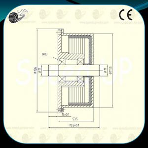 11V Customized Motor,Brushless Direct Drive DC